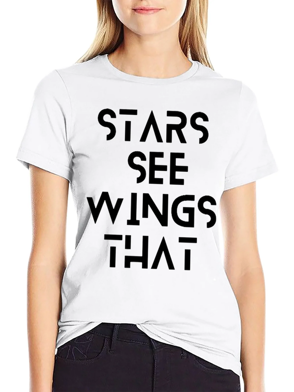 Stars See Wings That Black Graphic Tee product image 8