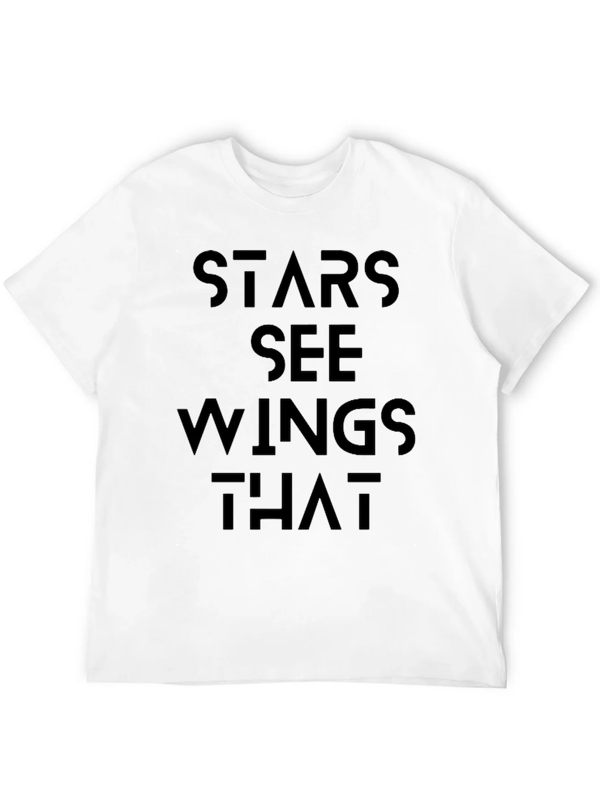 Stars See Wings That Black Graphic Tee product image 11