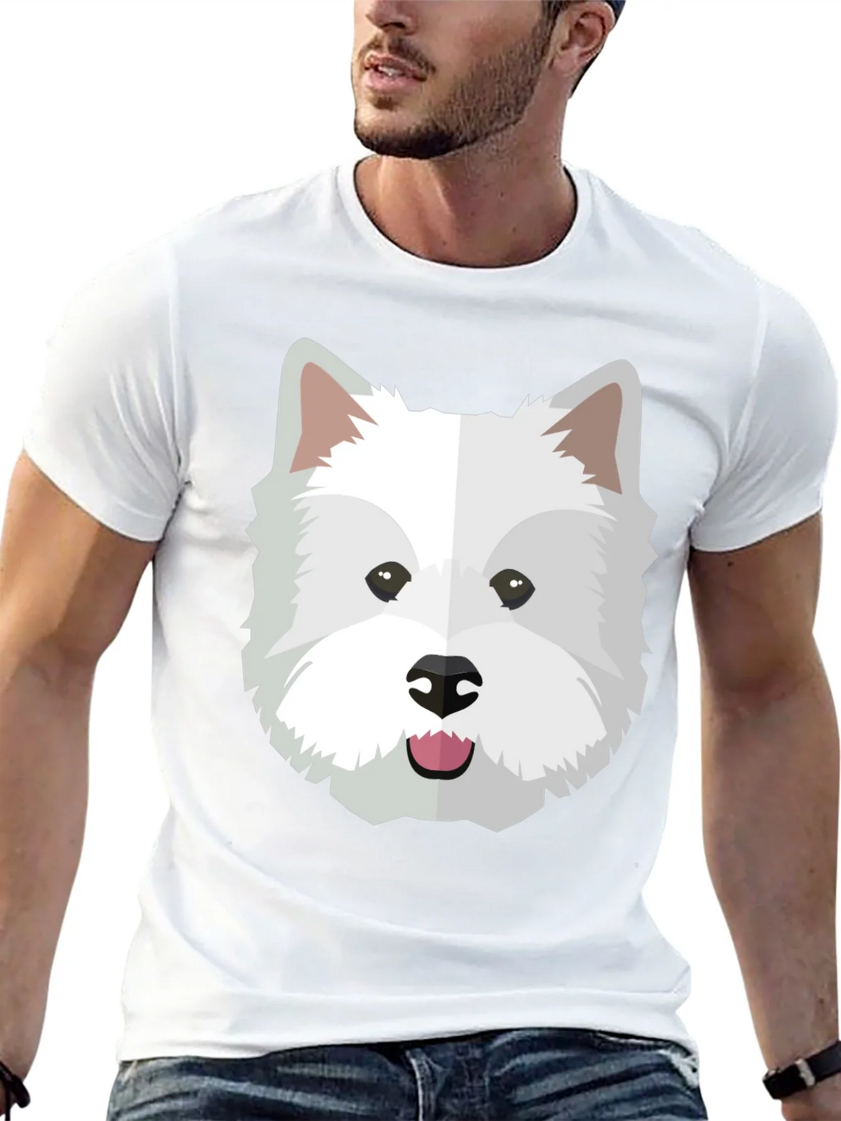 Westie Dog Graphic Tee - Cute Lover T-Shirt product image 12