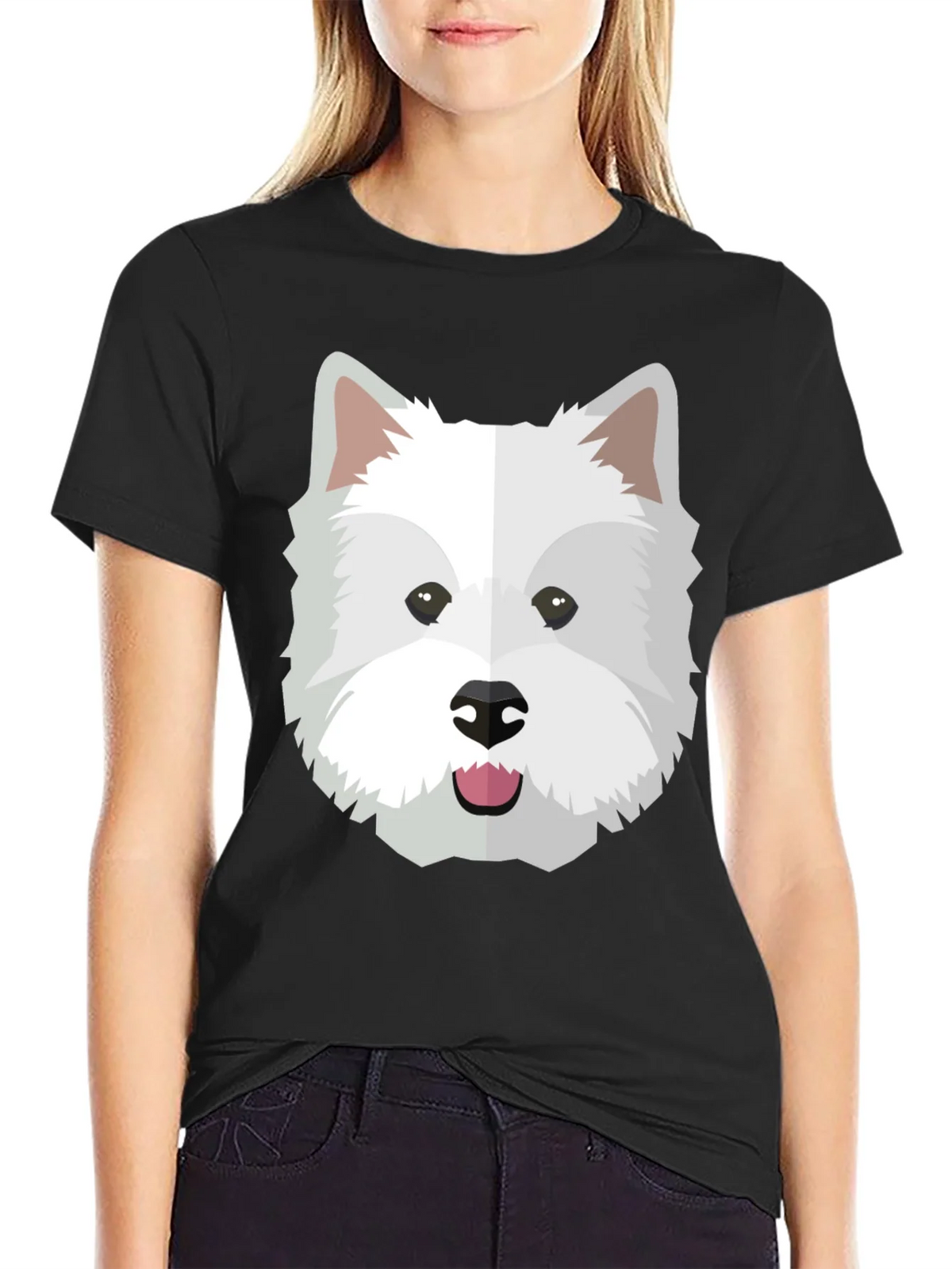 Westie Dog Graphic Tee - Cute Lover T-Shirt product image 2