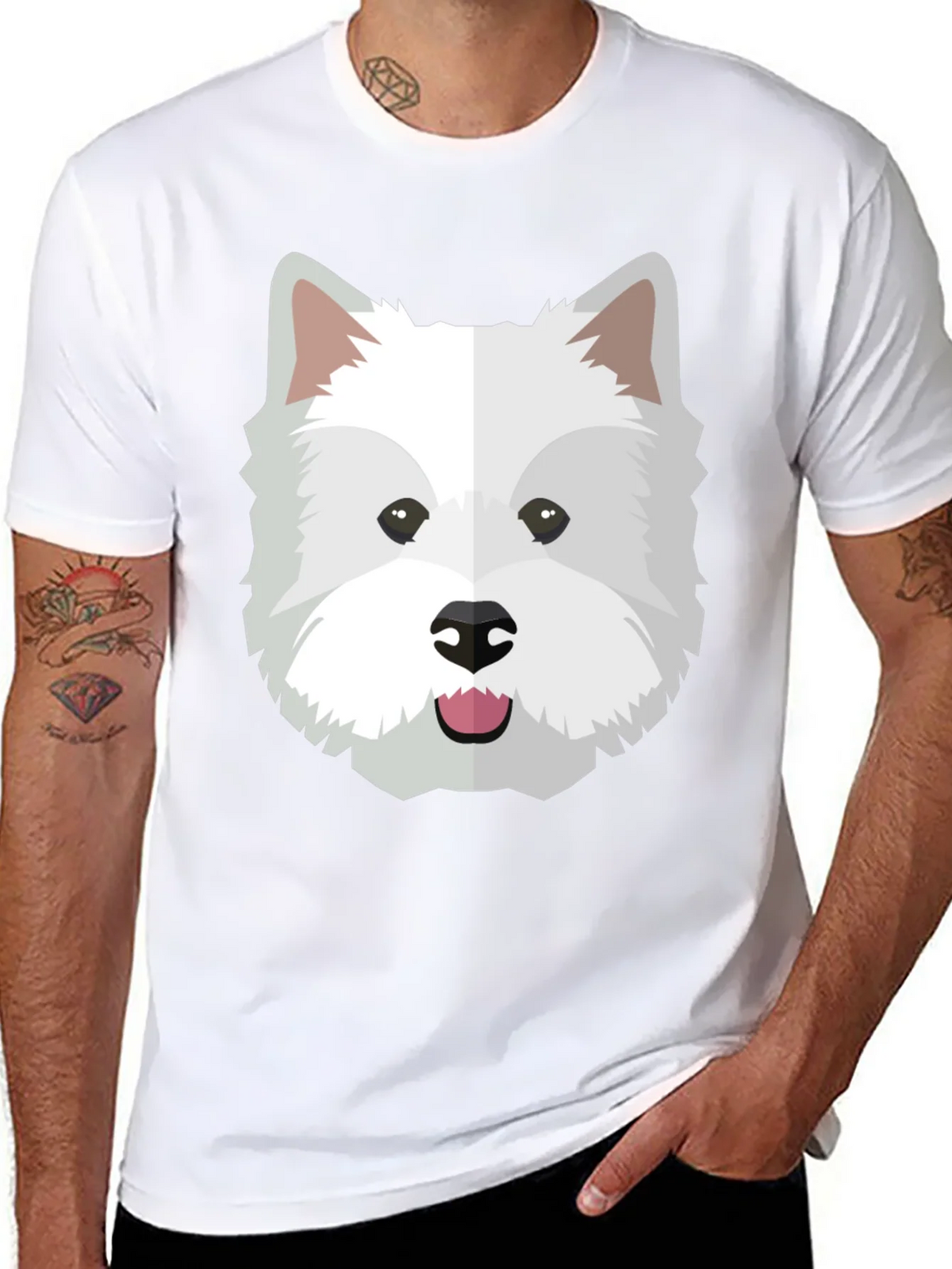 Westie Dog Graphic Tee - Cute Lover T-Shirt product image 7