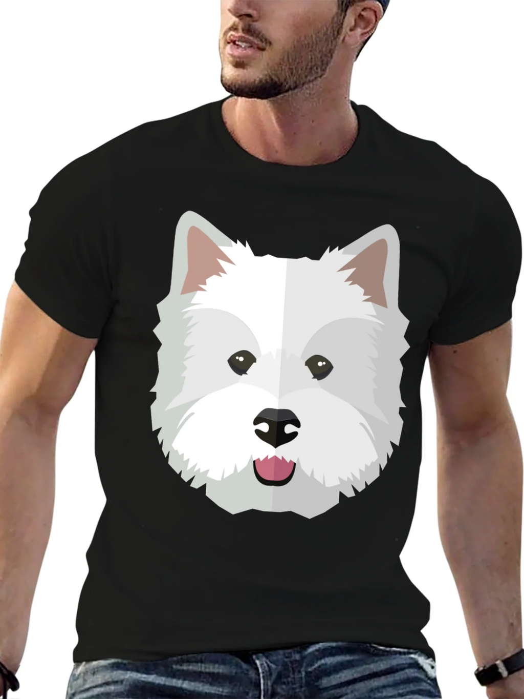 Westie Dog Graphic Tee - Cute Lover T-Shirt product image 6