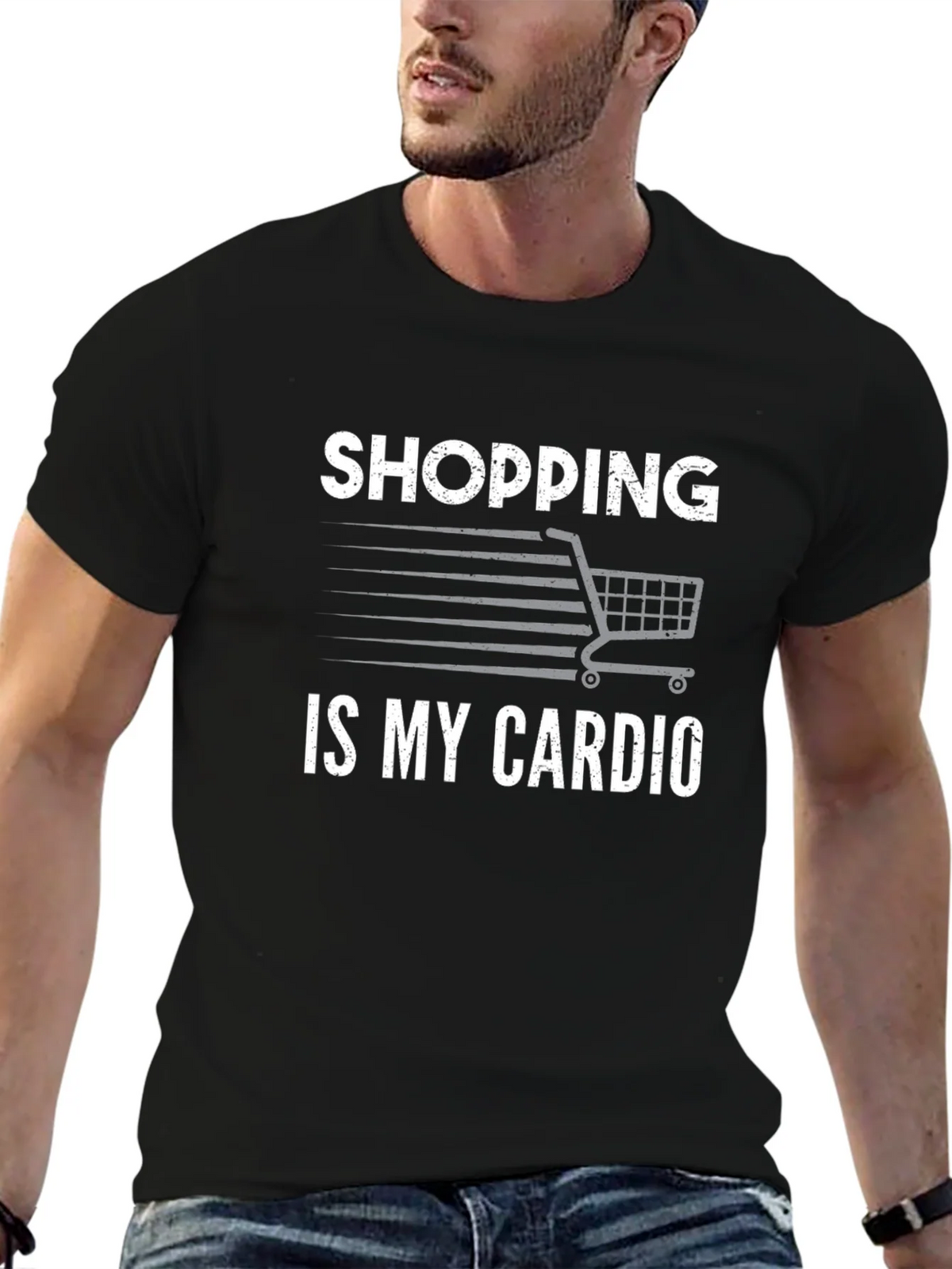 Shopping is My Cardio Graphic Tee product image 5