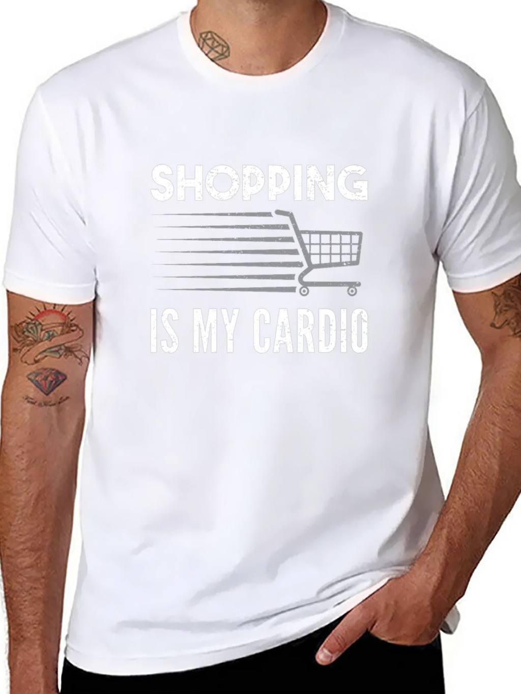 Shopping is My Cardio Graphic Tee product image 6