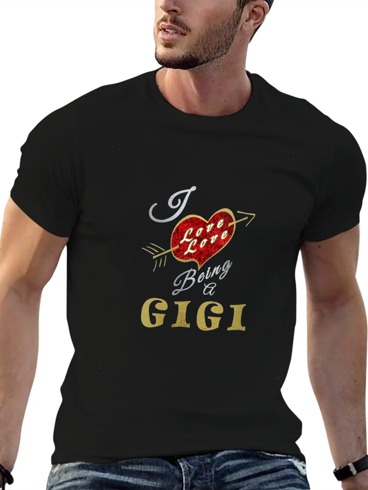 I Love Being a Gigi Graphic T-Shirt product image 6