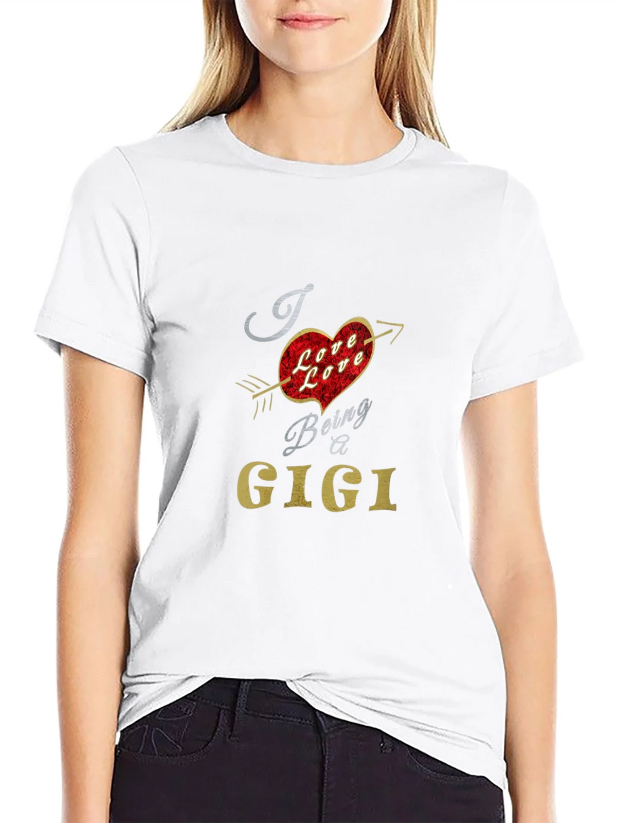 I Love Being a Gigi Graphic T-Shirt product image 8