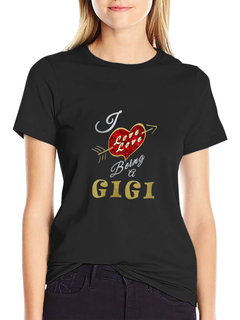 I Love Being a Gigi Graphic T-Shirt product image 2