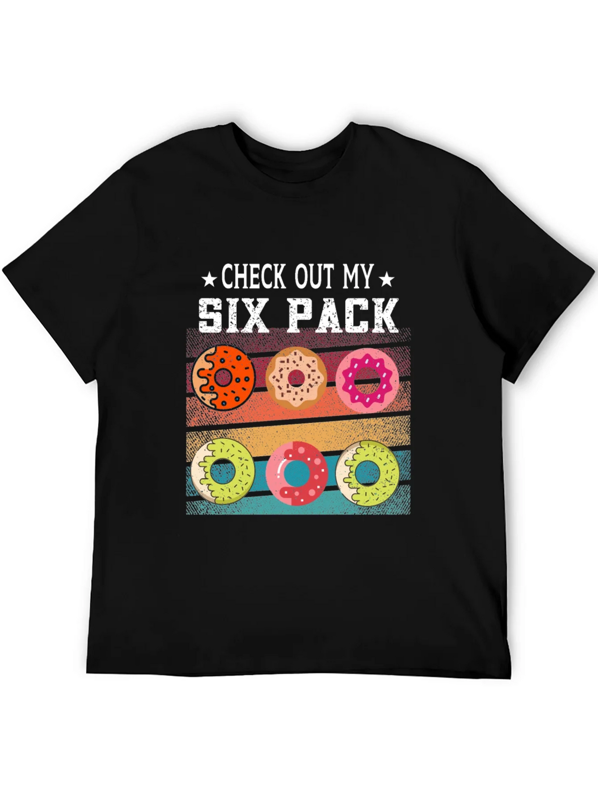 Check Out My Six Pack Donuts Graphic T-Shirt product image 5