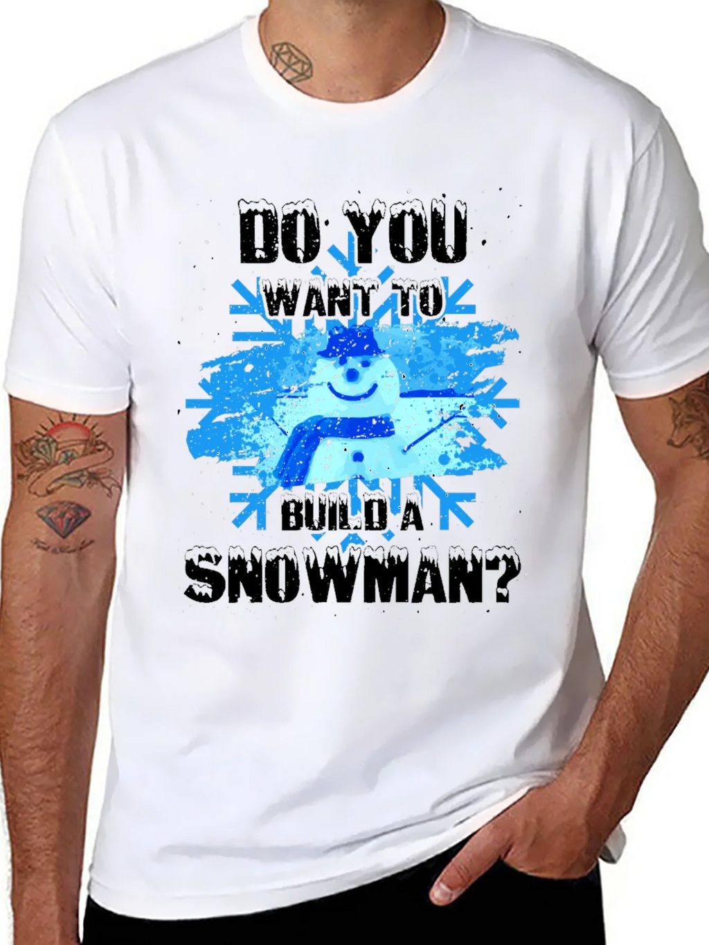 Do You Want to Build a Snowman T-Shirt product image 7