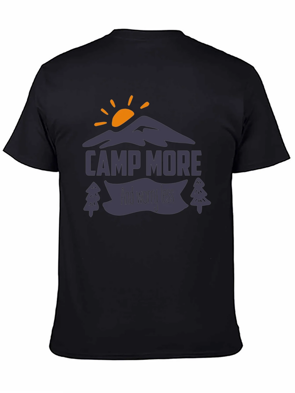 Camp More Worry Less Graphic Tee product image 4