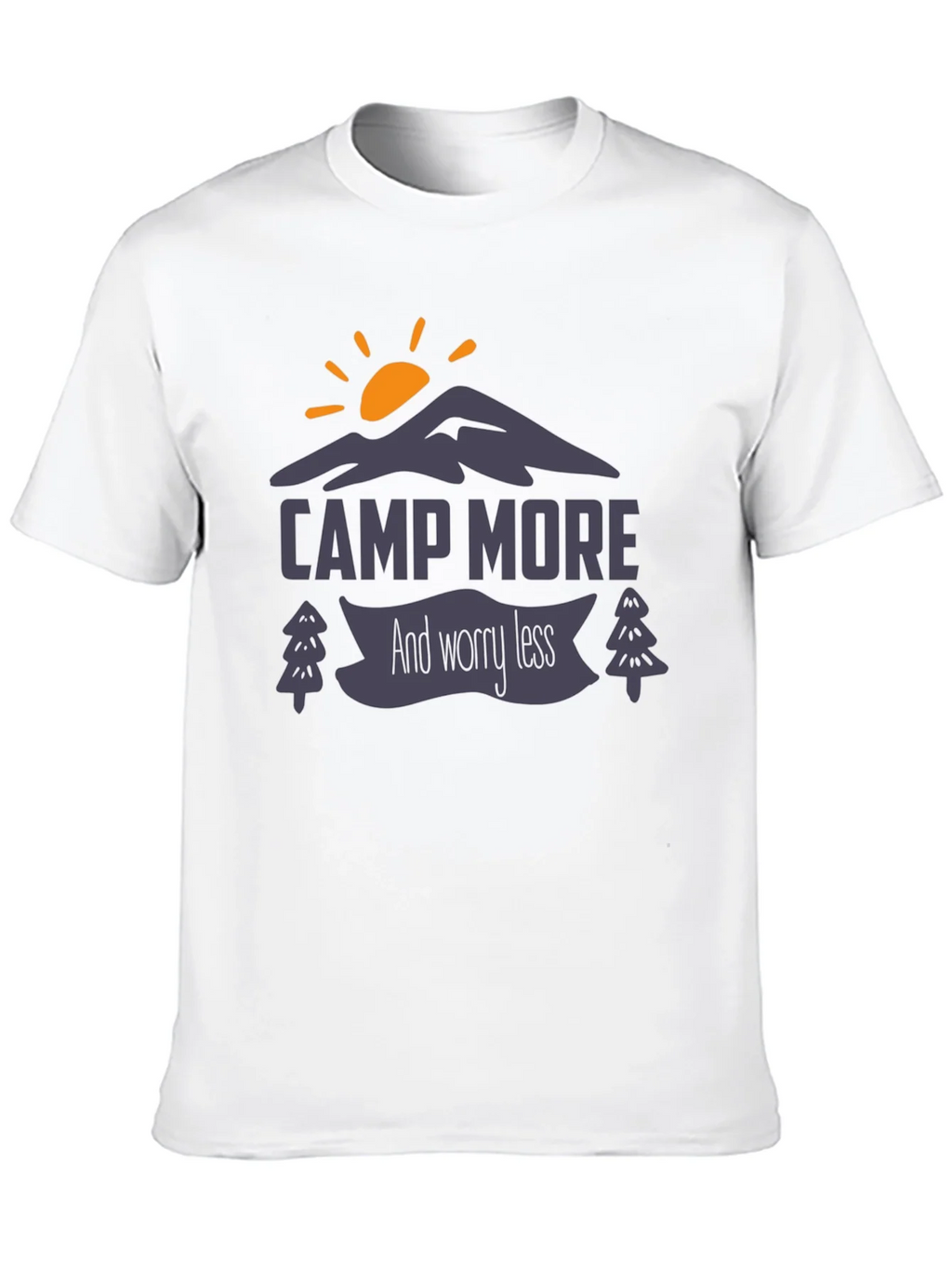 Camp More Worry Less Graphic Tee product image 9