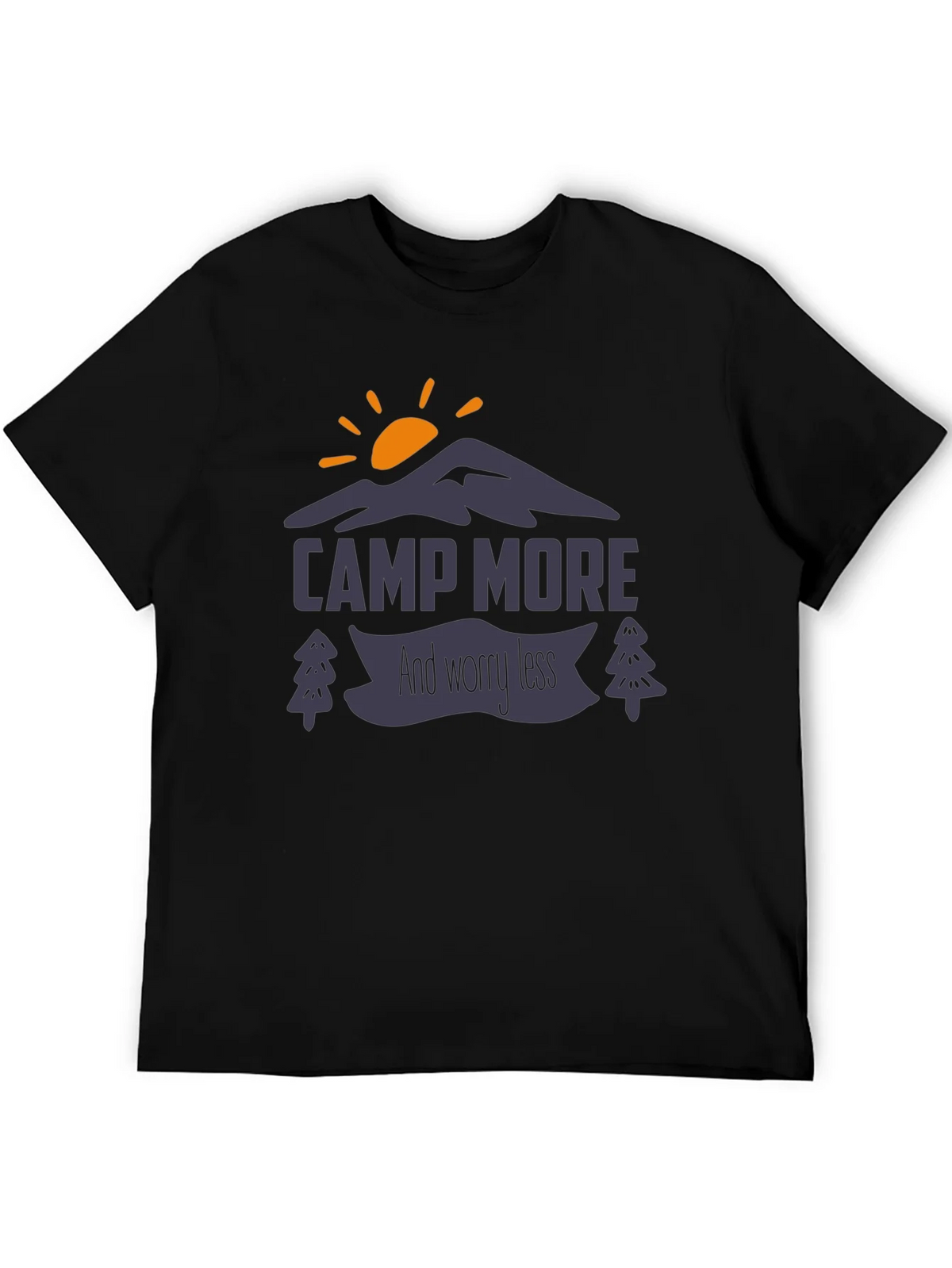 Camp More Worry Less Graphic Tee product image 5