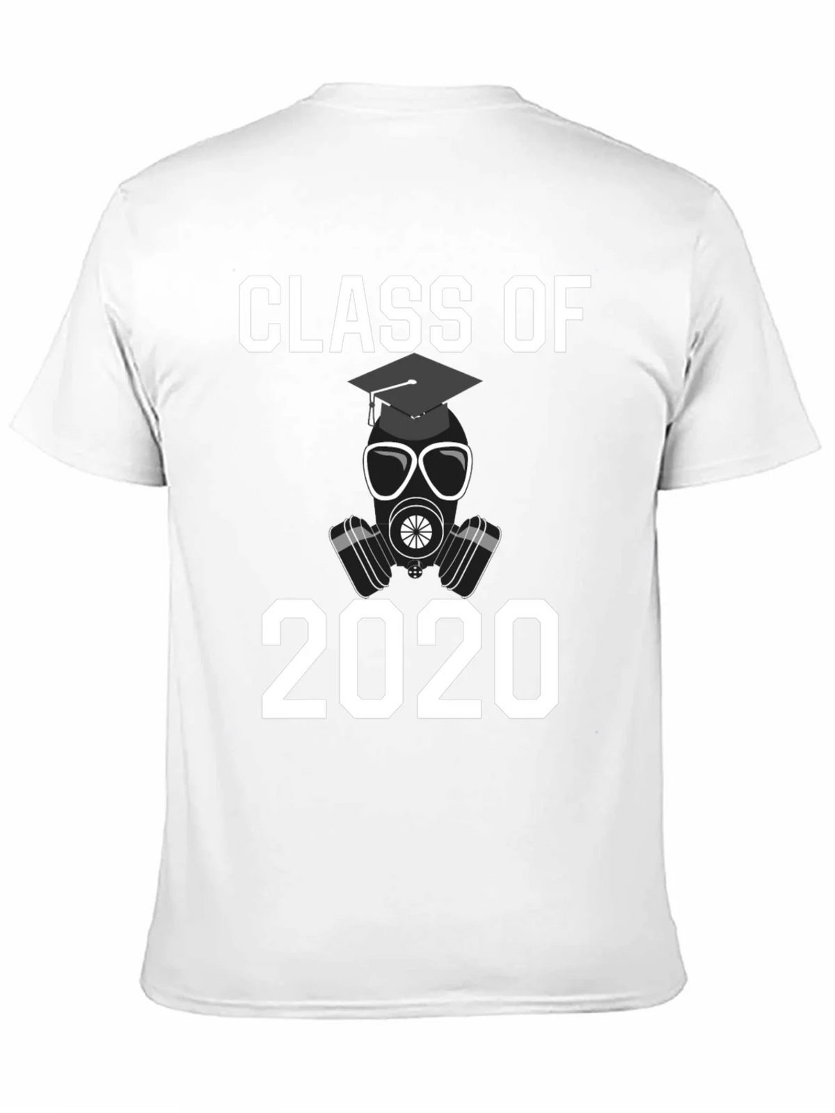 Class of 2020 T-Shirt - Graduation Gas Mask Design product image 10