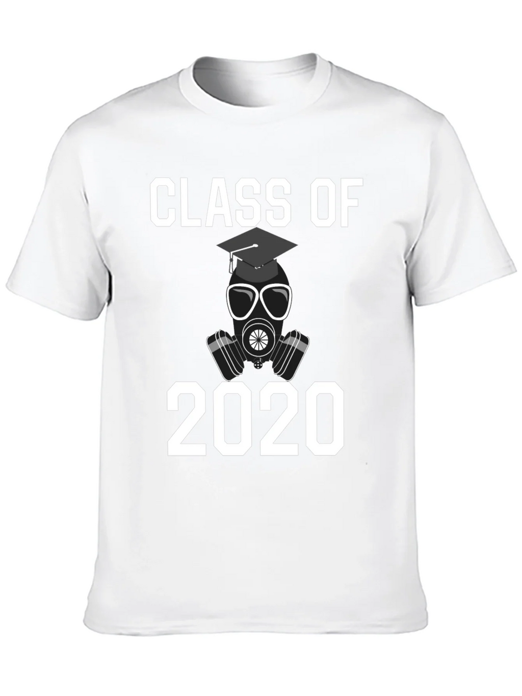 Class of 2020 T-Shirt - Graduation Gas Mask Design product image 9