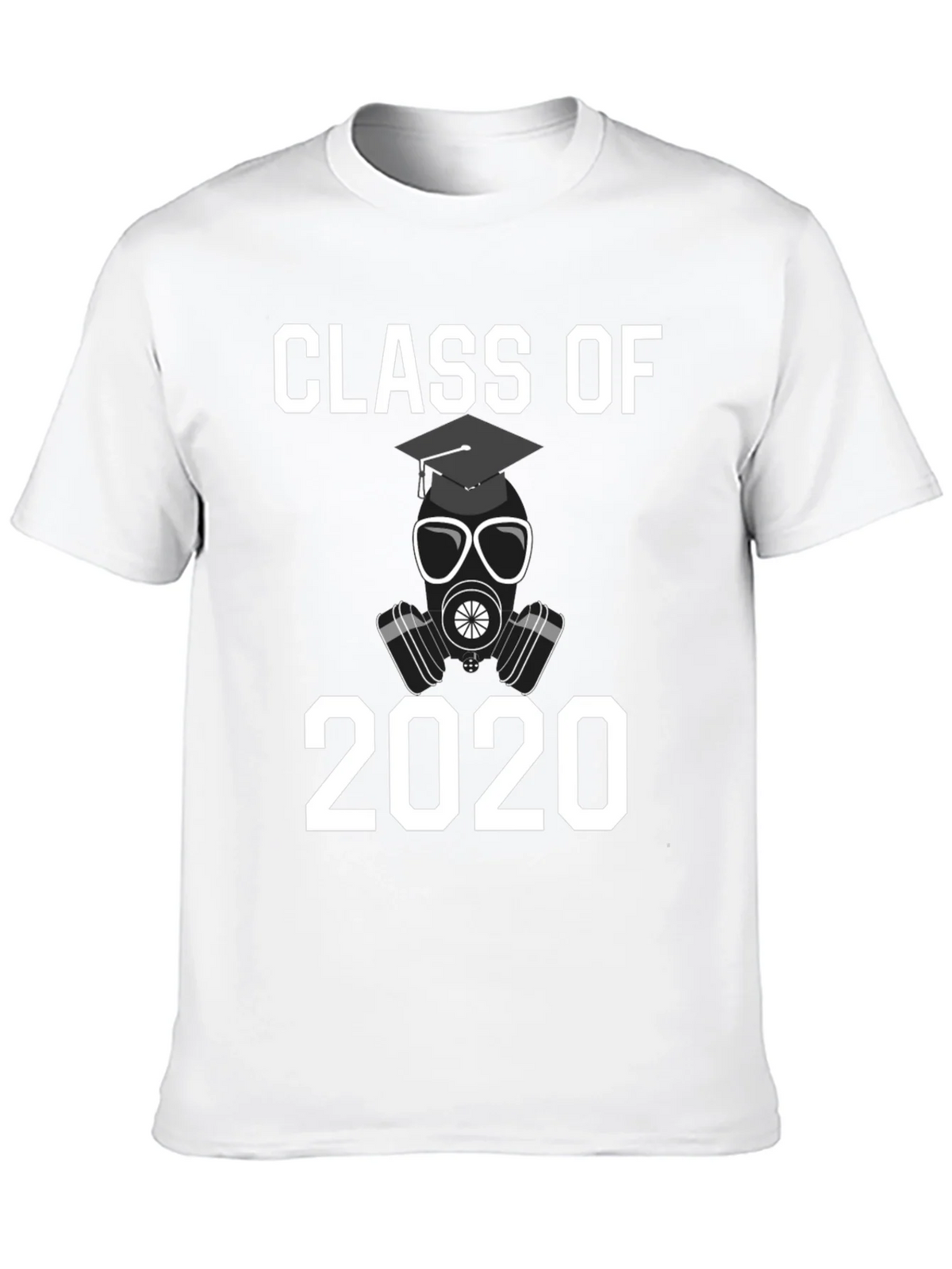 Class of 2020 T-Shirt - Graduation Gas Mask Design product image 9