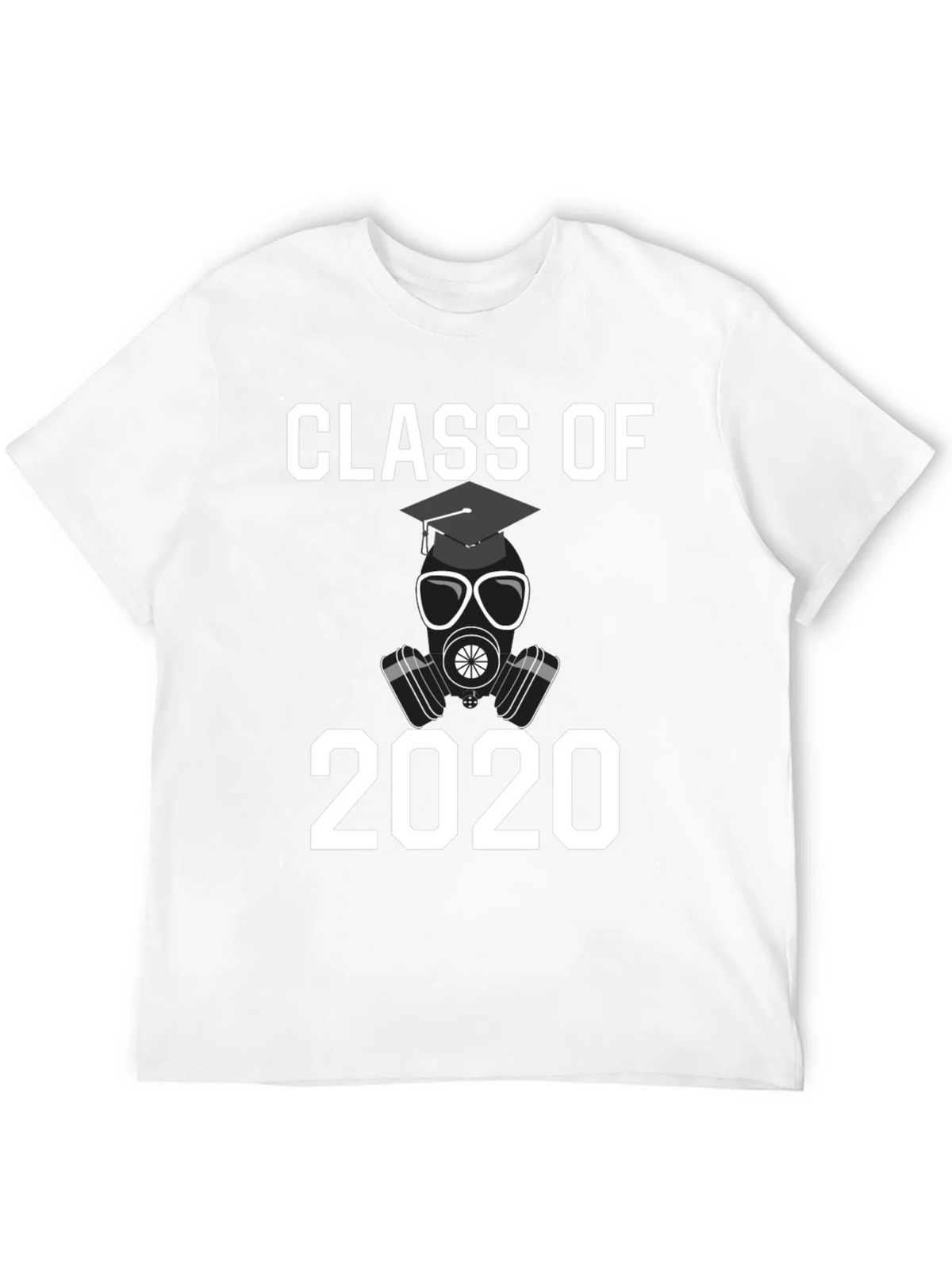 Class of 2020 T-Shirt - Graduation Gas Mask Design product image 11