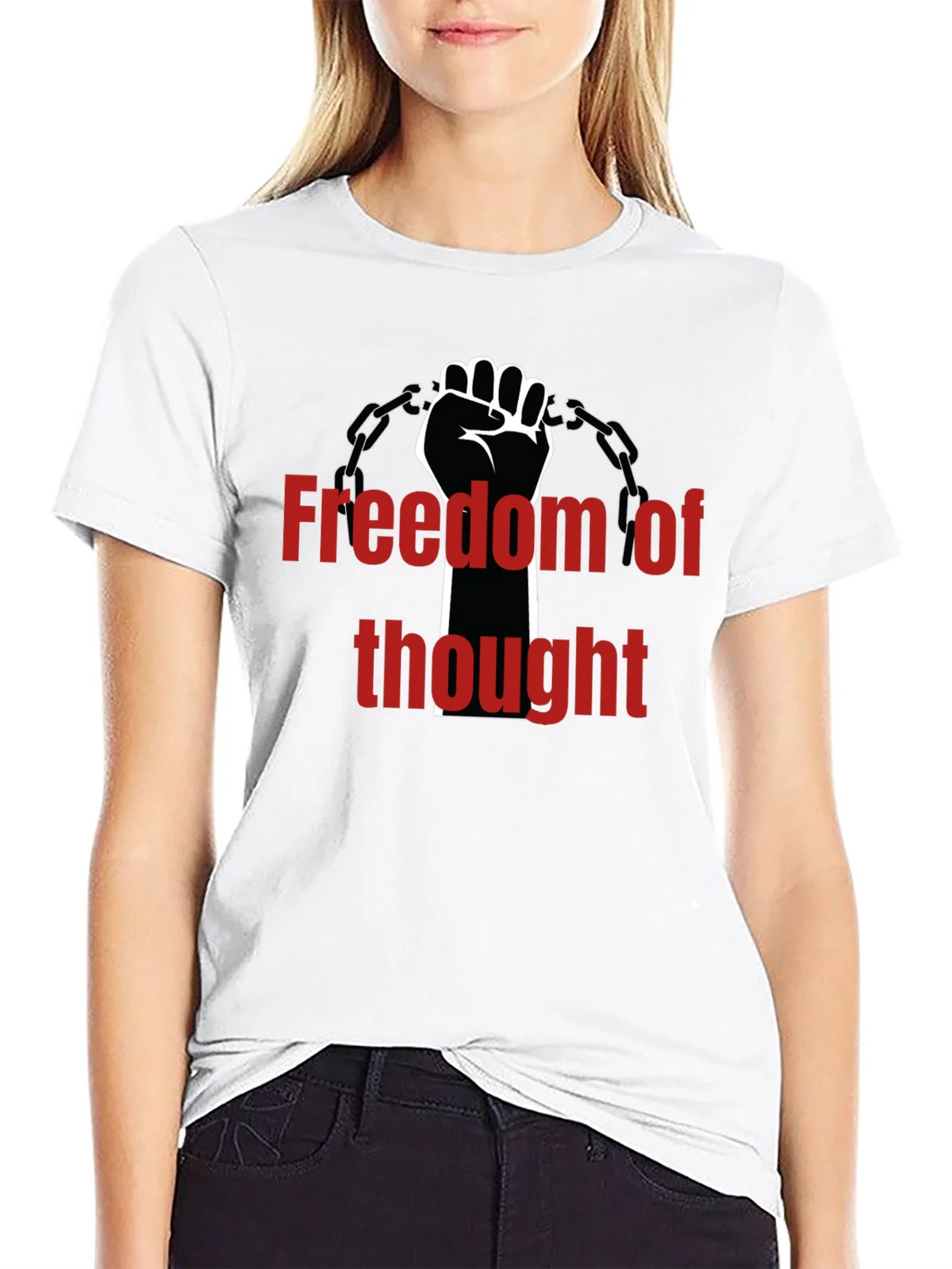 Freedom of Thought Graphic T-Shirt product image 8