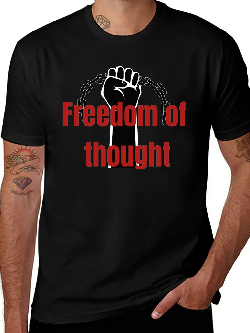Freedom of Thought Graphic T-Shirt product image 1