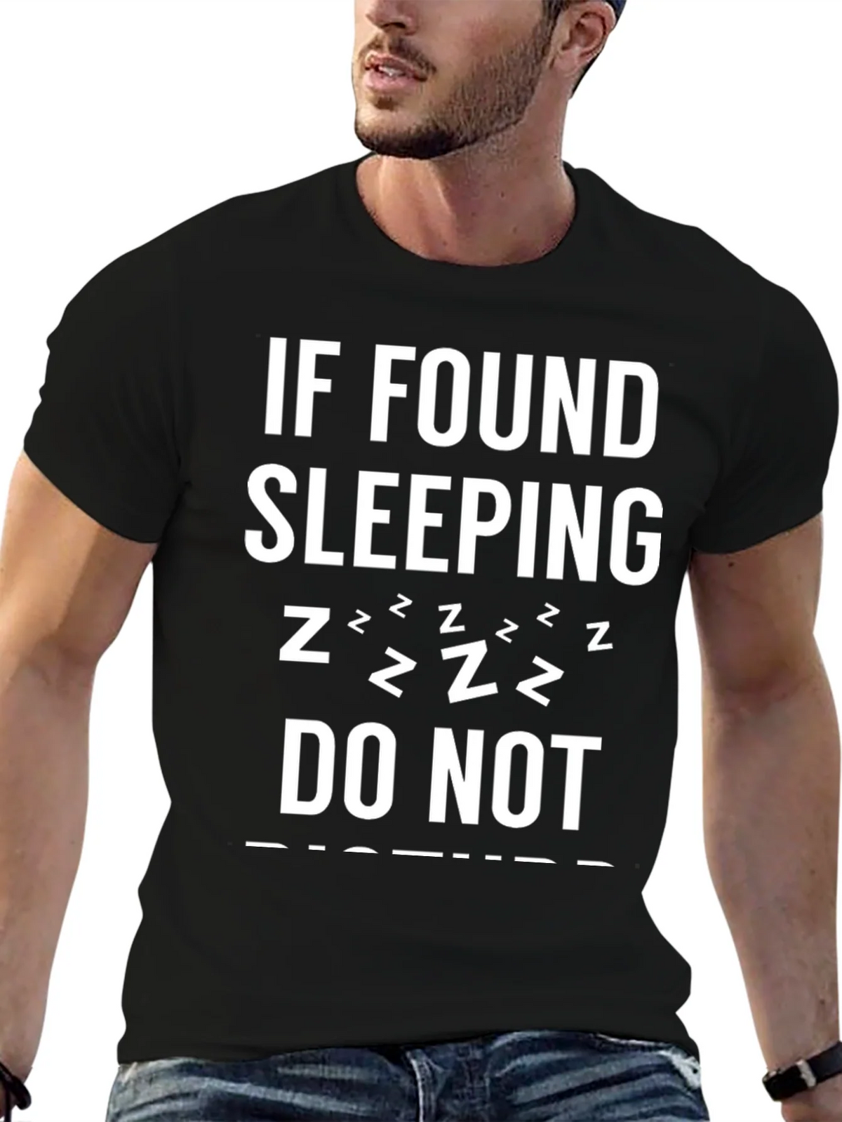 Funny Sleeping T-Shirt - Do Not Disturb! product image 6