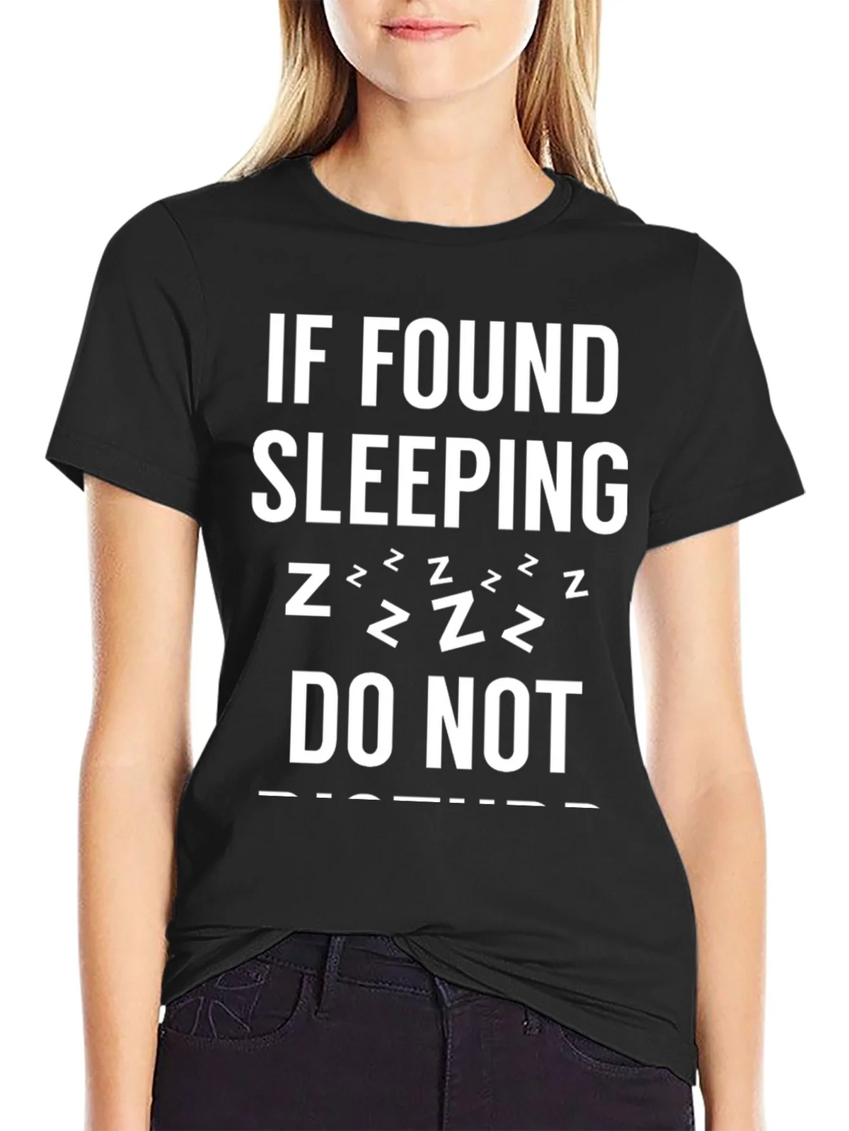 Funny Sleeping T-Shirt - Do Not Disturb! product image 2