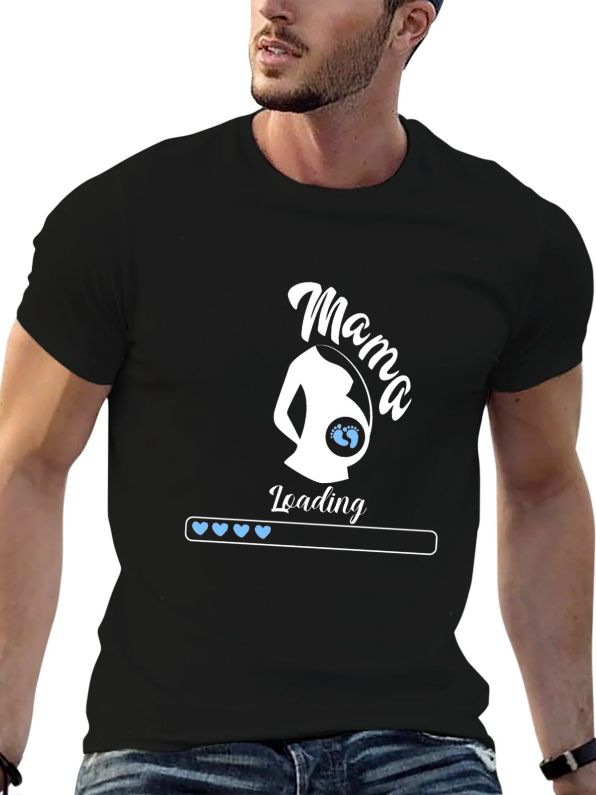 Mama Loading T-Shirt - Pregnancy Announcement product image 4