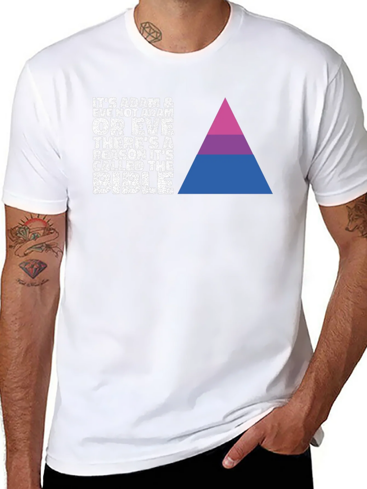 Adam & Eve Graphic Tee - LGBTQ+ Pride Shirt product image 6