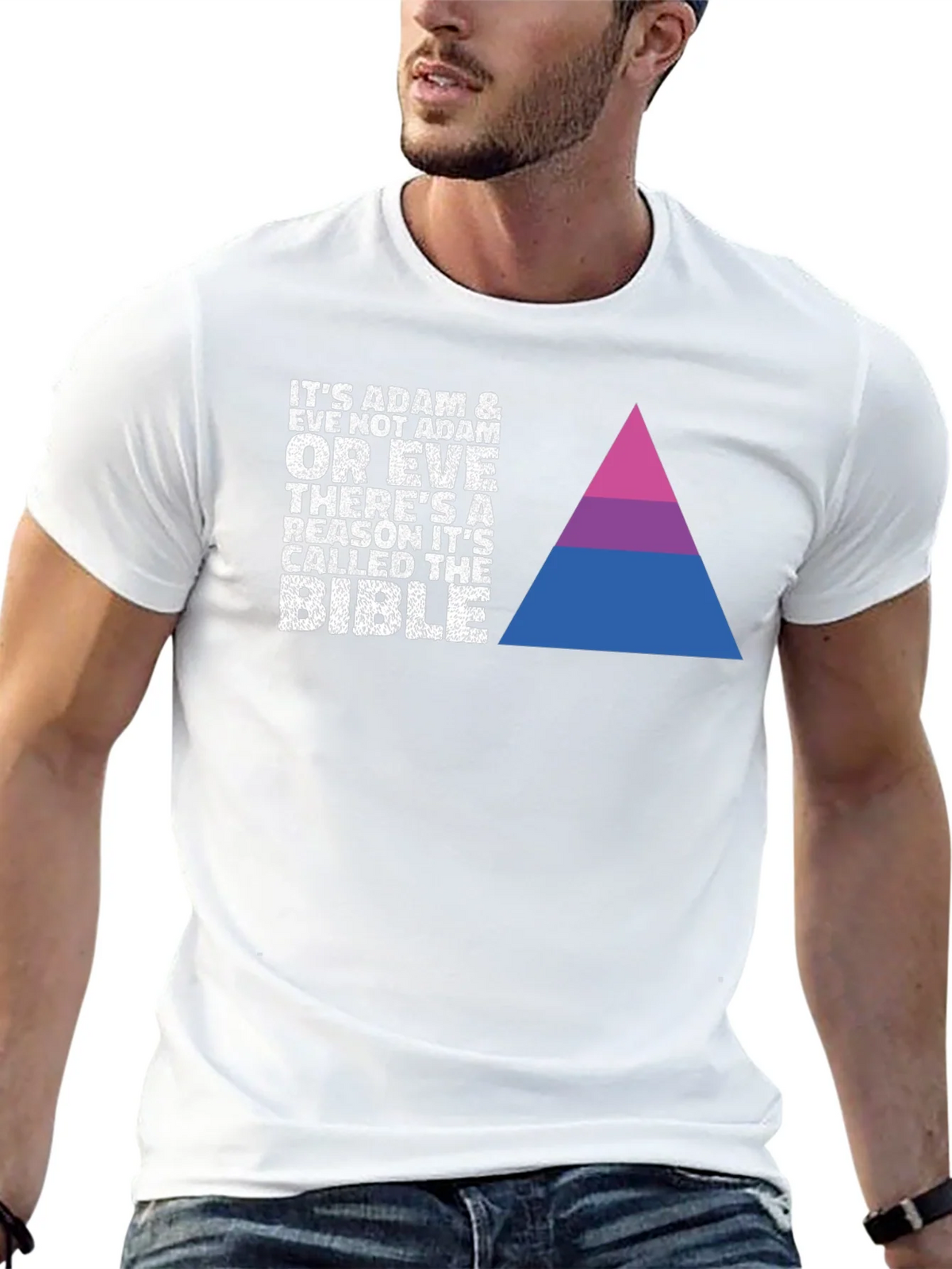 Adam & Eve Graphic Tee - LGBTQ+ Pride Shirt product image 11
