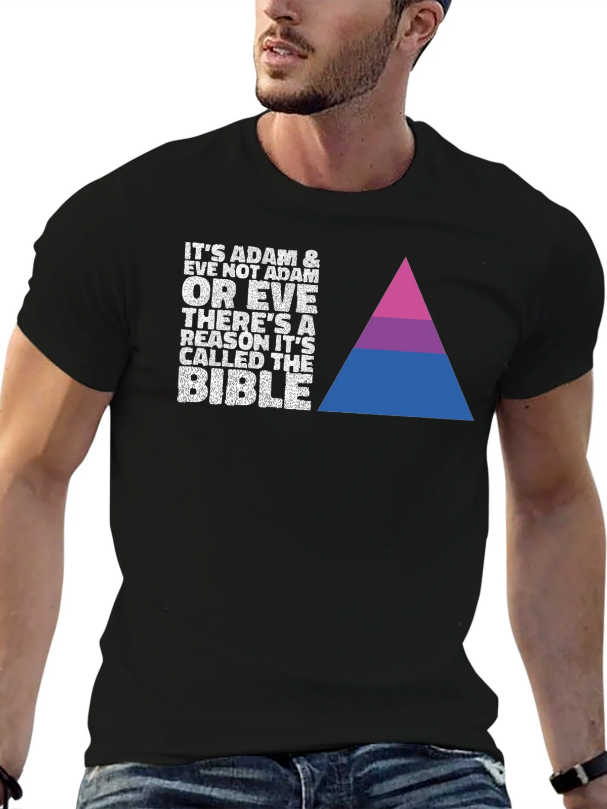 Adam & Eve Graphic Tee - LGBTQ+ Pride Shirt product image 5