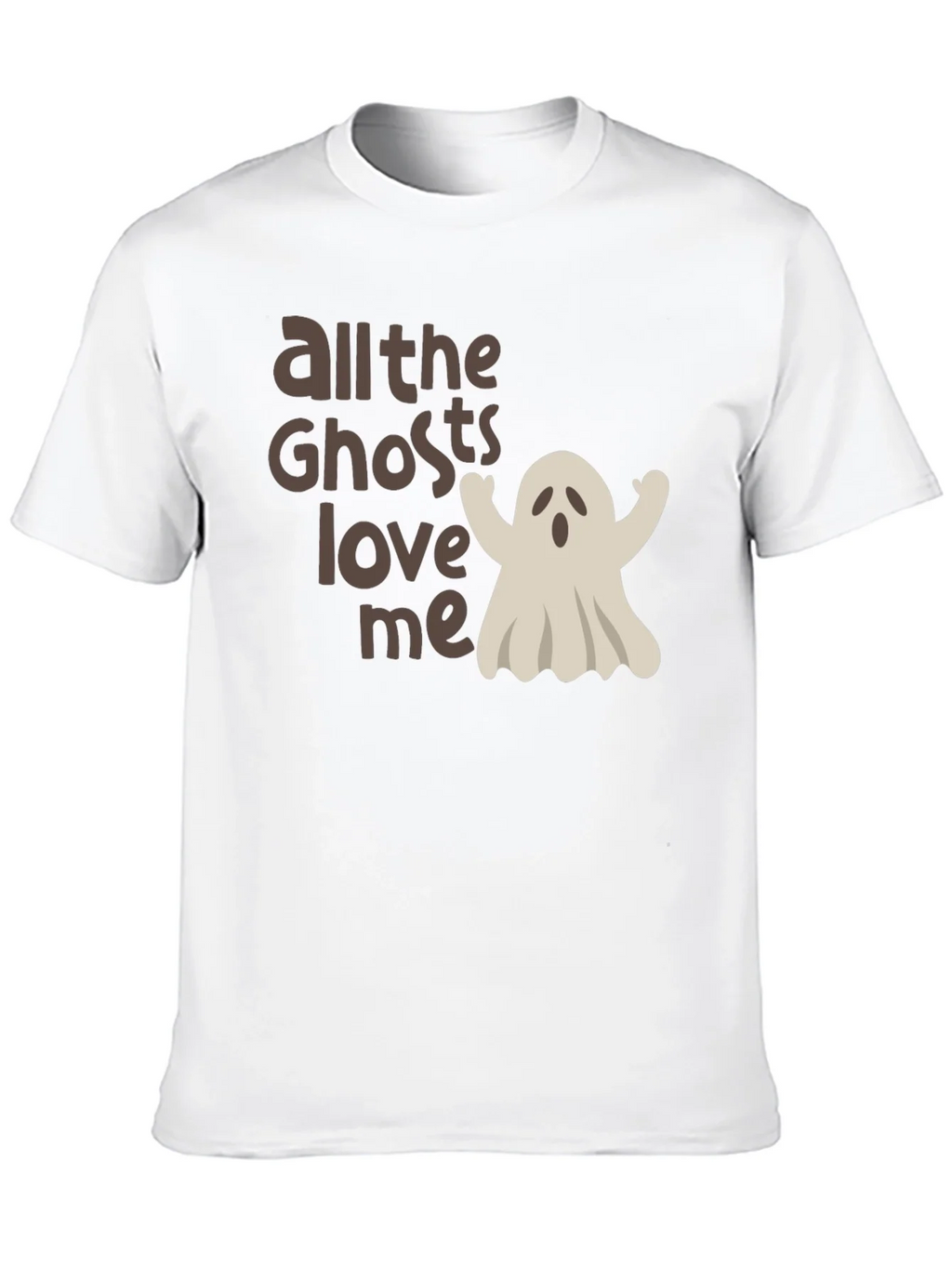 Halloween Ghost Lover Tee - All the Ghosts Love Me product image 8