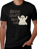Halloween Ghost Lover Tee - All the Ghosts Love Me product image 1
