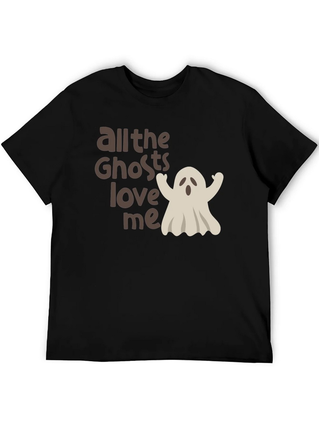 Halloween Ghost Lover Tee - All the Ghosts Love Me product image 4
