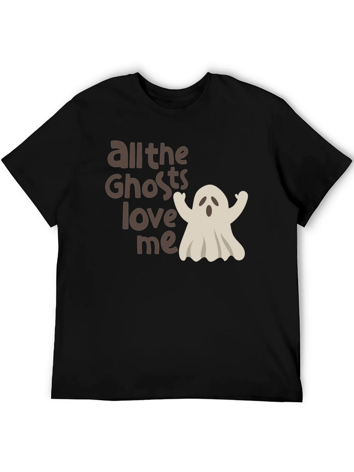 Halloween Ghost Lover Tee - All the Ghosts Love Me product image 4