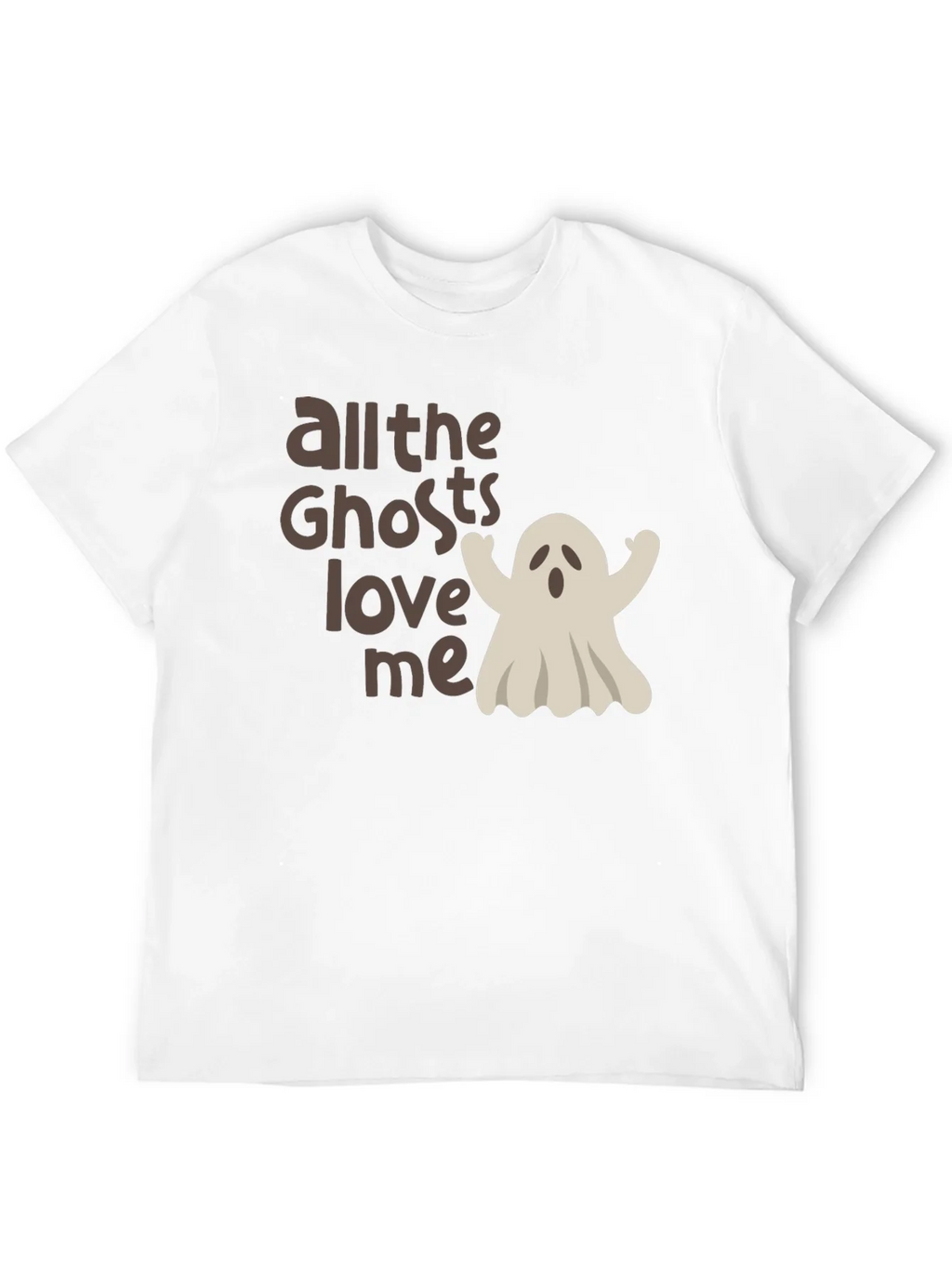 Halloween Ghost Lover Tee - All the Ghosts Love Me product image 10
