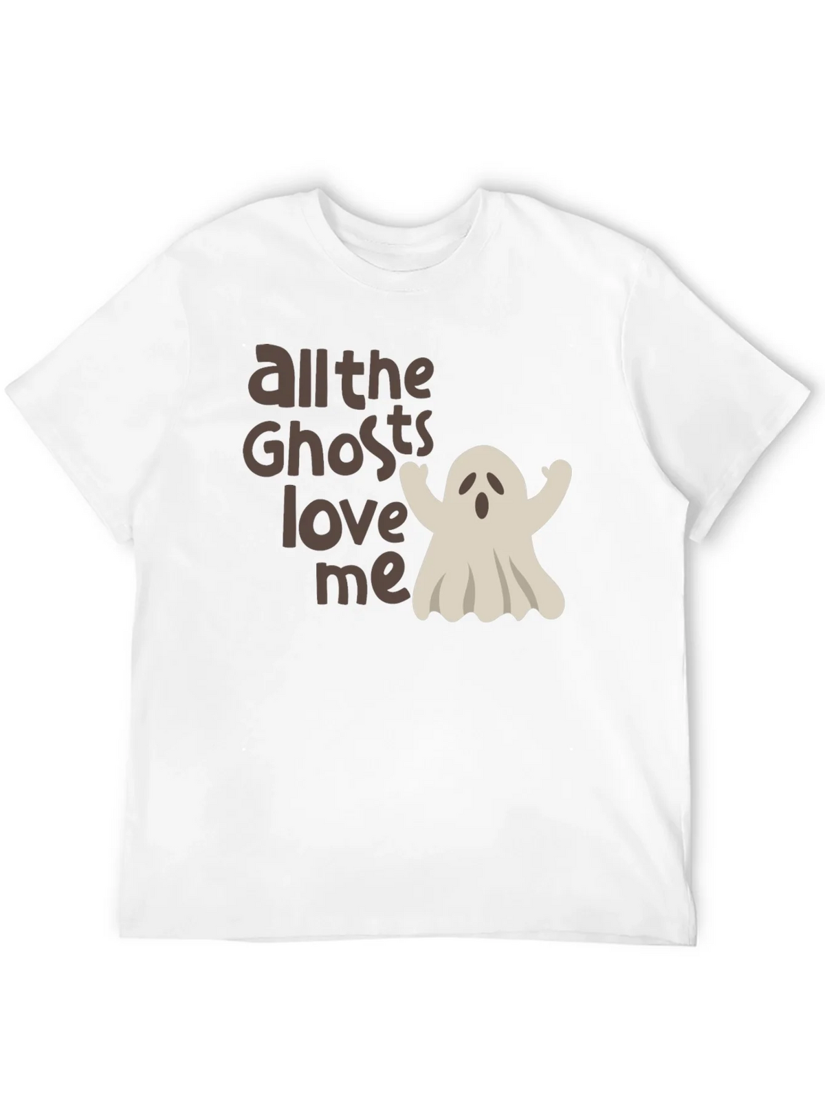 Halloween Ghost Lover Tee - All the Ghosts Love Me product image 10