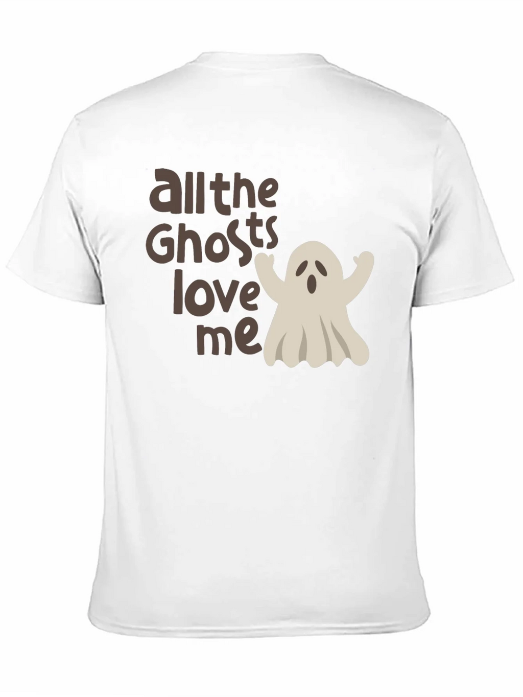 Halloween Ghost Lover Tee - All the Ghosts Love Me product image 9