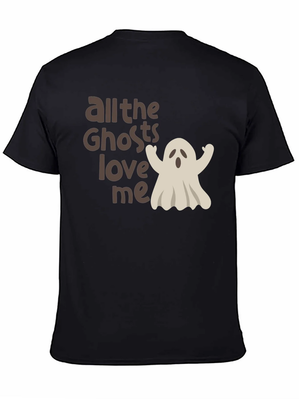 Halloween Ghost Lover Tee - All the Ghosts Love Me product image 3
