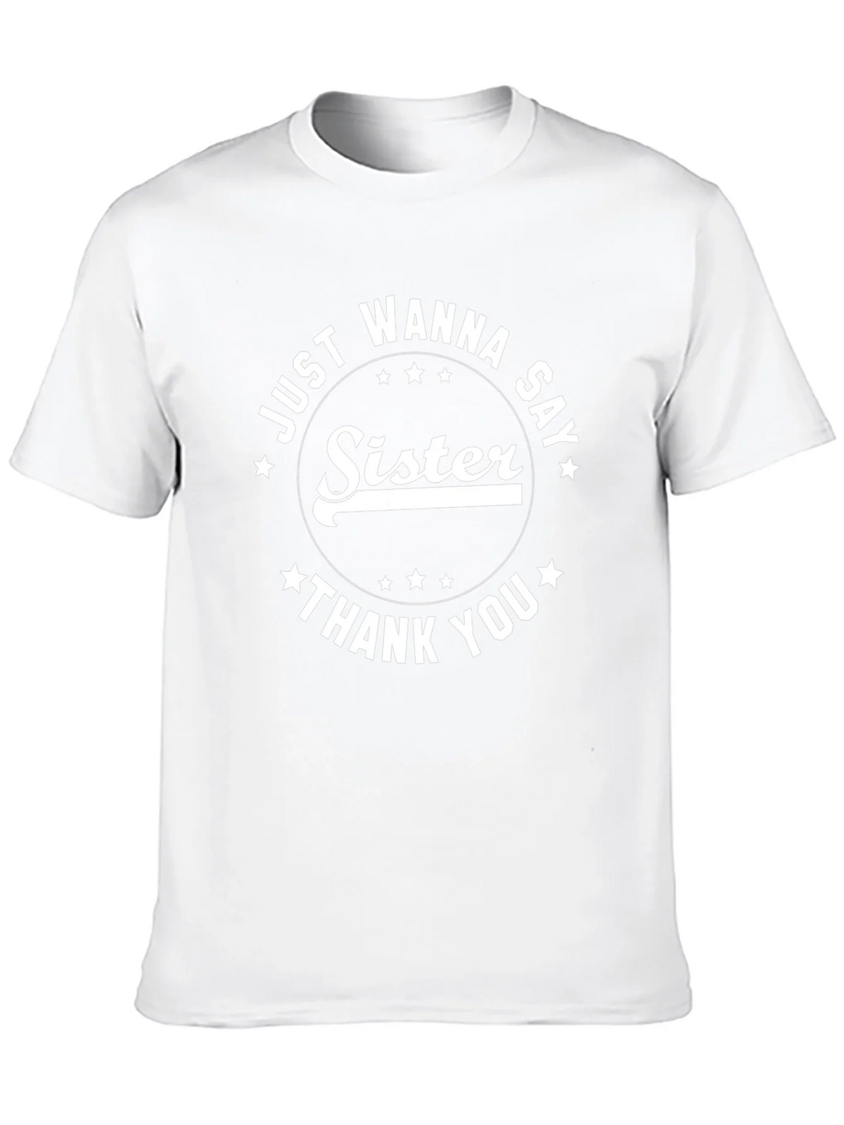 Sister Thank You Black Graphic Tee Shirt product image 9