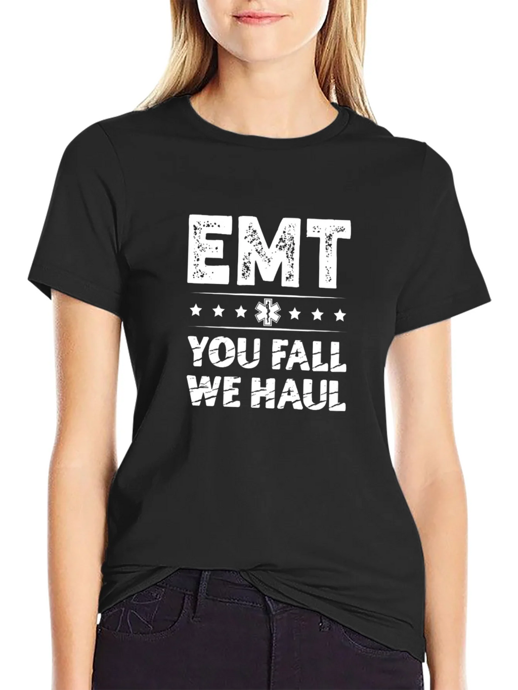 EMT You Fall We Haul Graphic Tee product image 2