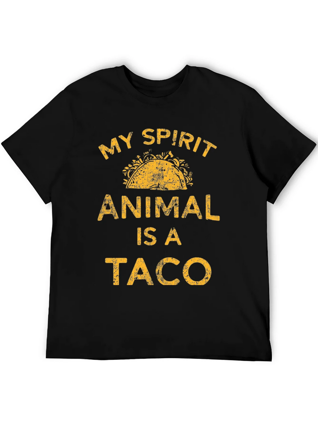 My Spirit Animal Is A Taco Graphic T-Shirt product image 5