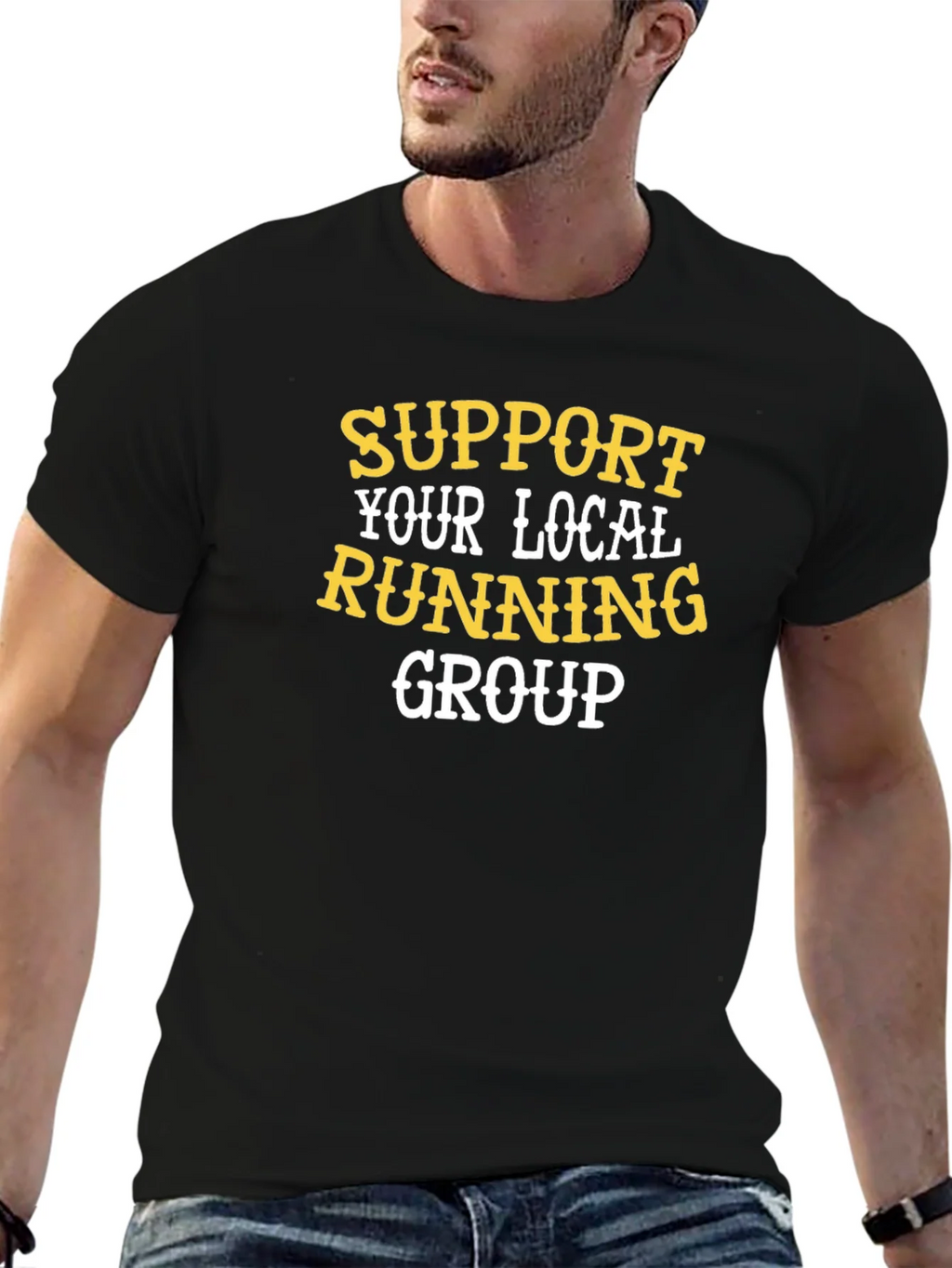Support Your Local Running Group T-Shirt product image 6