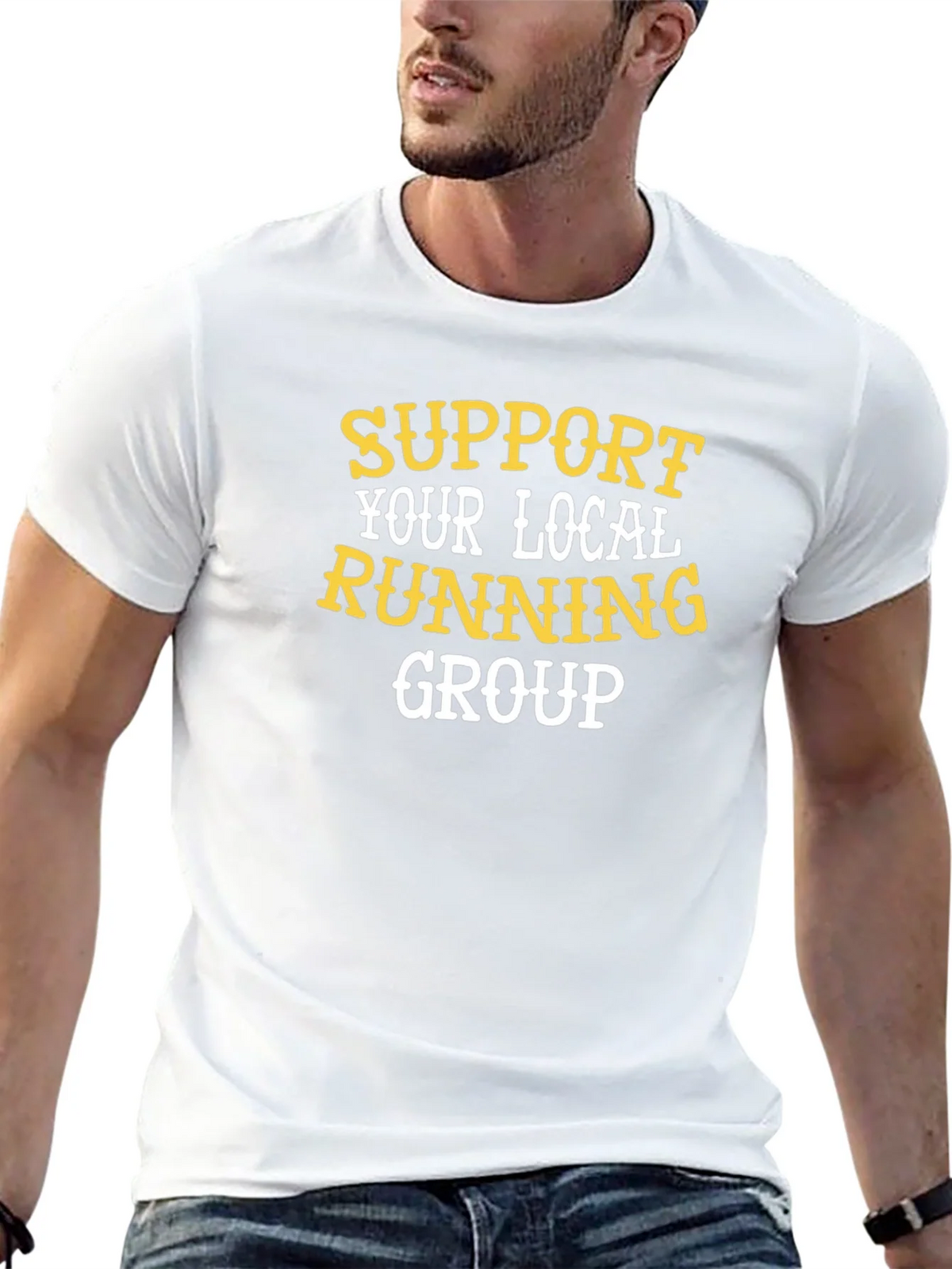 Support Your Local Running Group T-Shirt product image 12