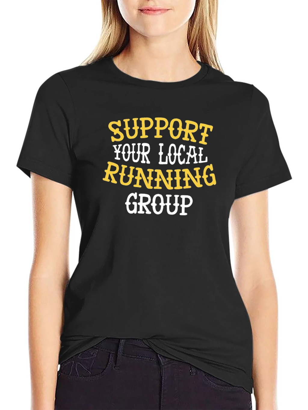 Support Your Local Running Group T-Shirt product image 2