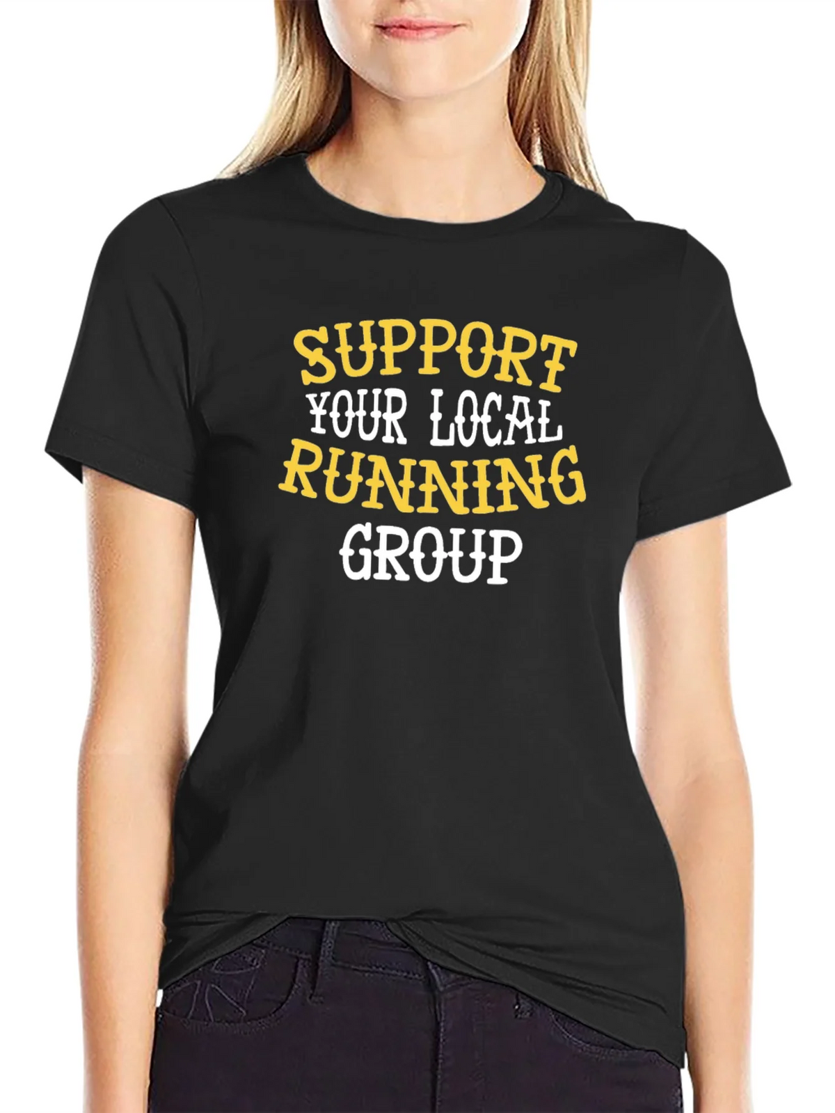 Support Your Local Running Group T-Shirt product image 2