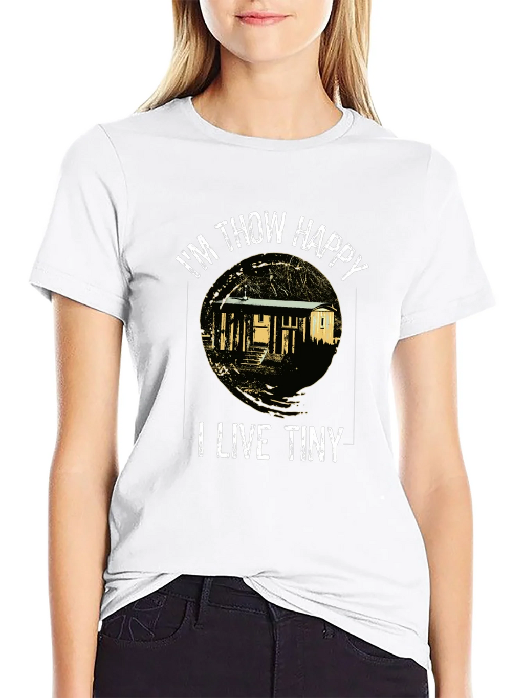 Im Thow Happy I Live Tiny T-Shirt product image 8