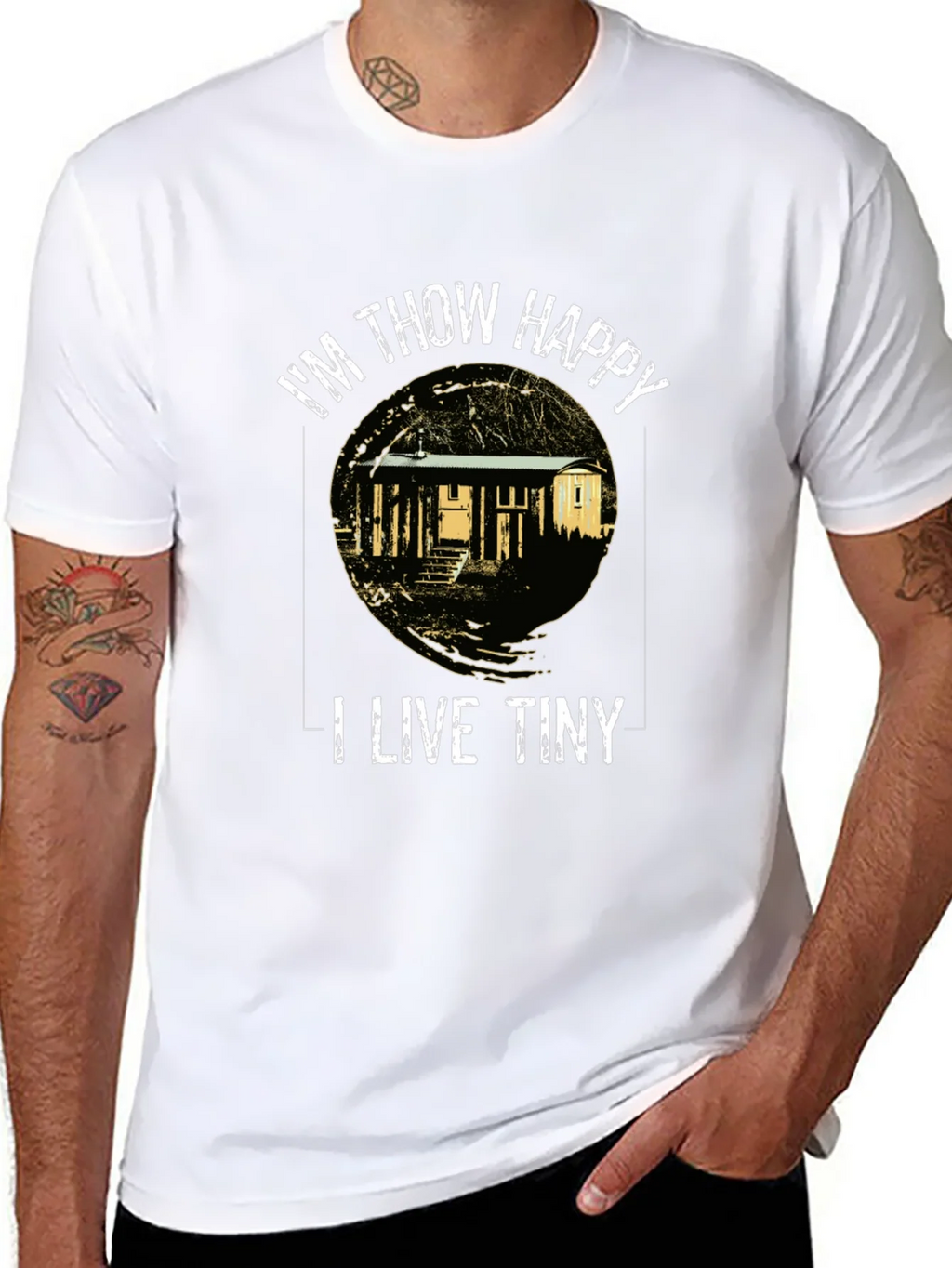 Im Thow Happy I Live Tiny T-Shirt product image 7