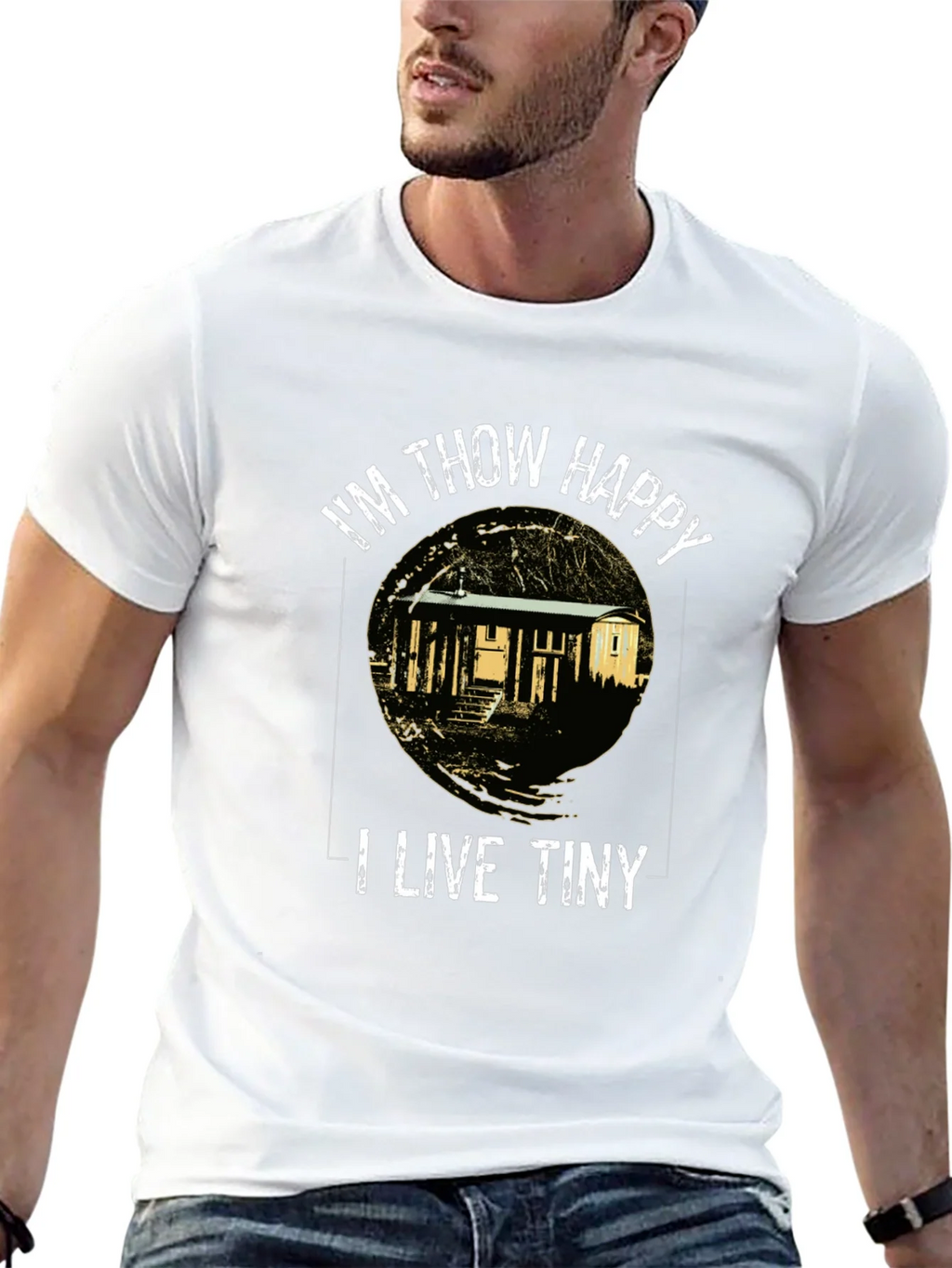 Im Thow Happy I Live Tiny T-Shirt product image 12