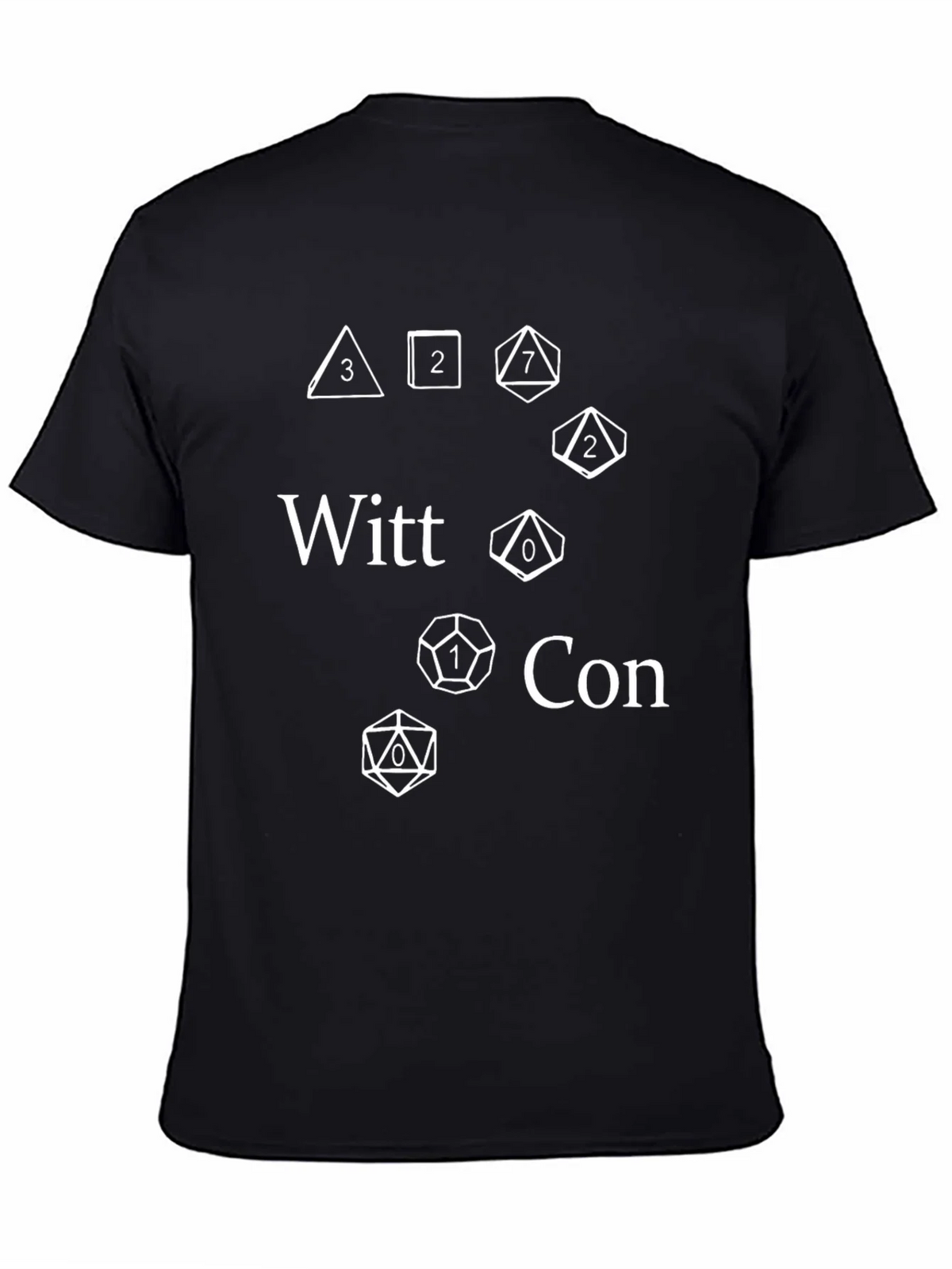 Witt Con Dice Graphic T-Shirt - Role Playing Game Tee product image 4