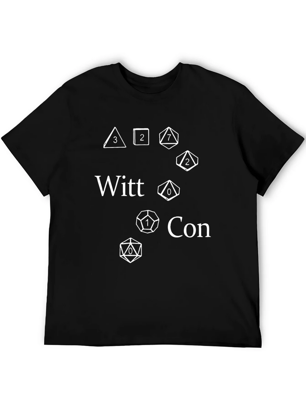 Witt Con Dice Graphic T-Shirt - Role Playing Game Tee product image 5