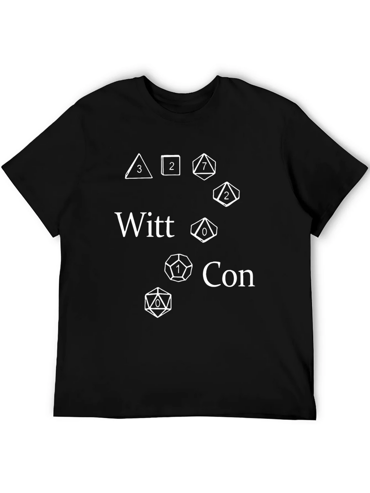 Witt Con Dice Graphic T-Shirt - Role Playing Game Tee product image 5