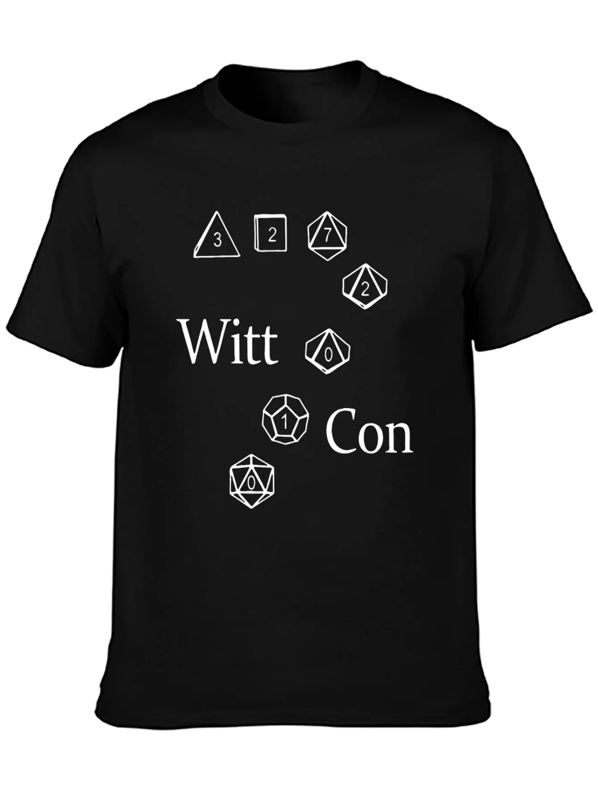 Witt Con Dice Graphic T-Shirt - Role Playing Game Tee product image 3